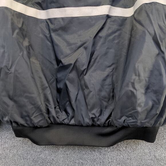 FedEx Stan Herman Men's Quilted Work Uniform Jacket Coat Black 3XL Hooded - Picture 5 of 13